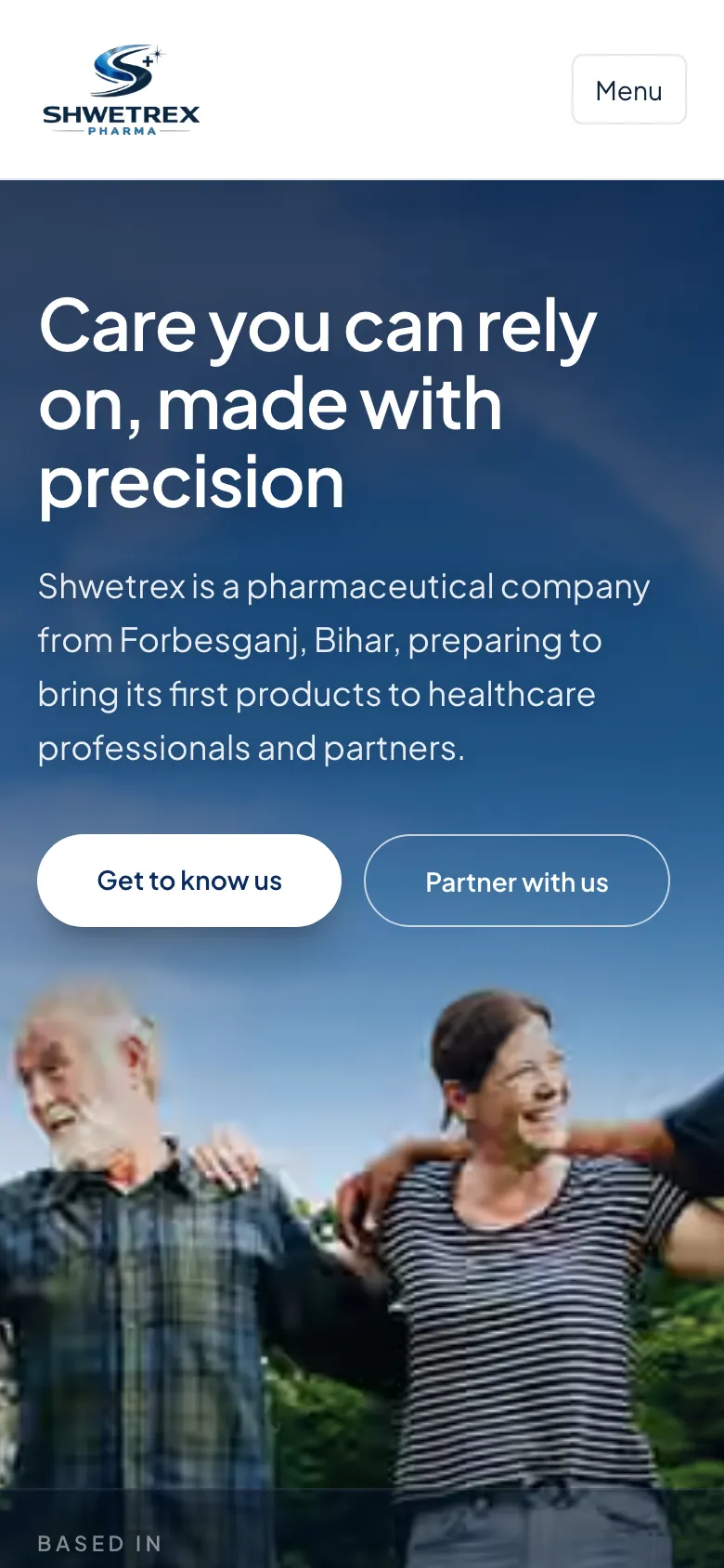 Shwetrex Pharma on a phone